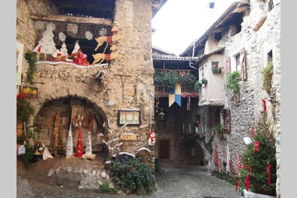 Ca' Berti Appartamento Con Terrazza Ville Del Monte Tenno Exterior foto